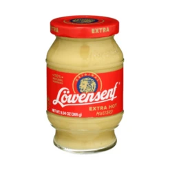 Lowensenf Extra Hot Mustard, 9.3 Oz