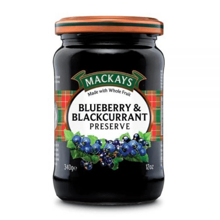 Mackays Blueberry & Blackcurrant Preserve, 12 Oz