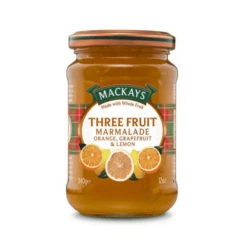 Mackays Three Fruit Marmalade, 12 Oz