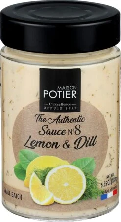 Maison Potier Lemon And Dill Sauce, 6.4 Oz
