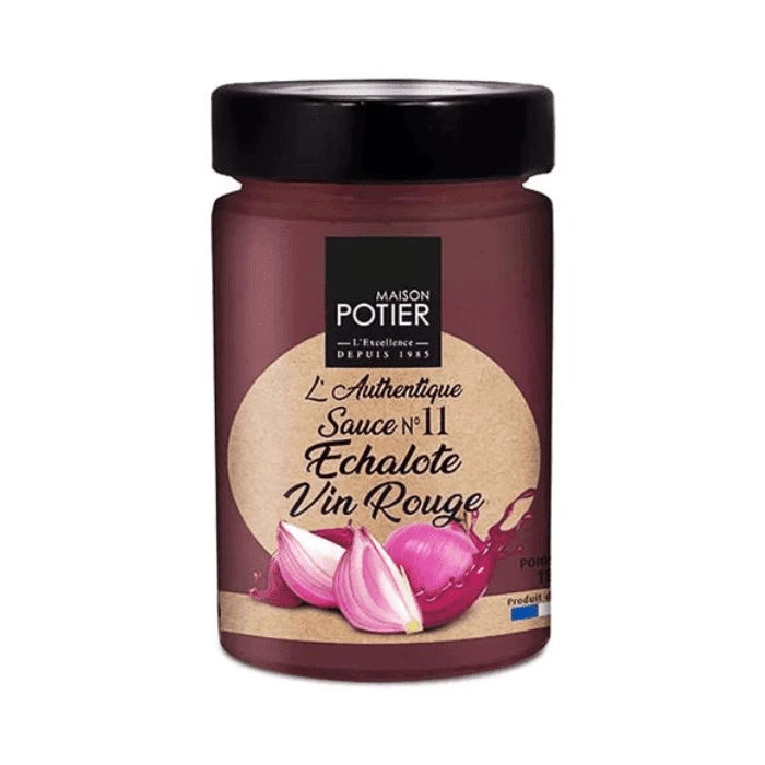 Maison Potier Red Wine And Shallot Sauce, 6.4 Oz