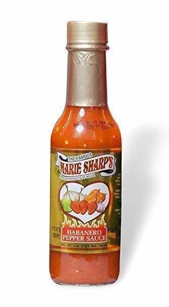 Marie Sharp's Fiery Hot Habanero Pepper Sauce, 5 Oz