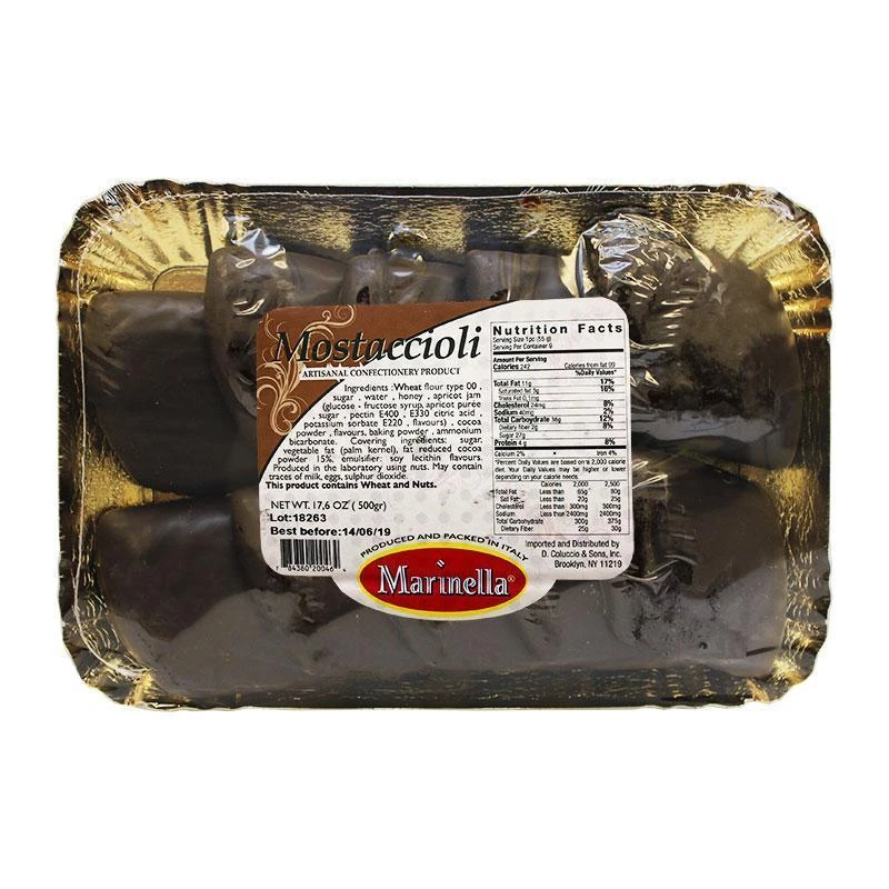Marinella Mostaccioli Classici Tray - 500 Grams