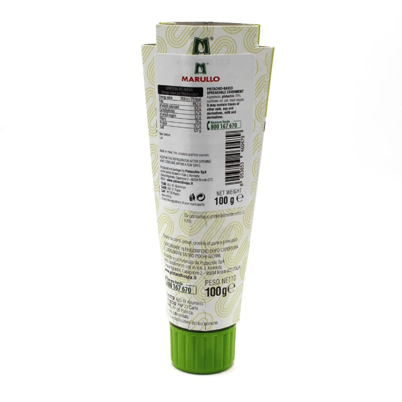 Marullo Pistachio Paste In Tube, 3.52 Oz - Image 3