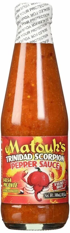 Matouk's Trinidad Scorpion Pepper Sauce - 10 Fl. Oz.