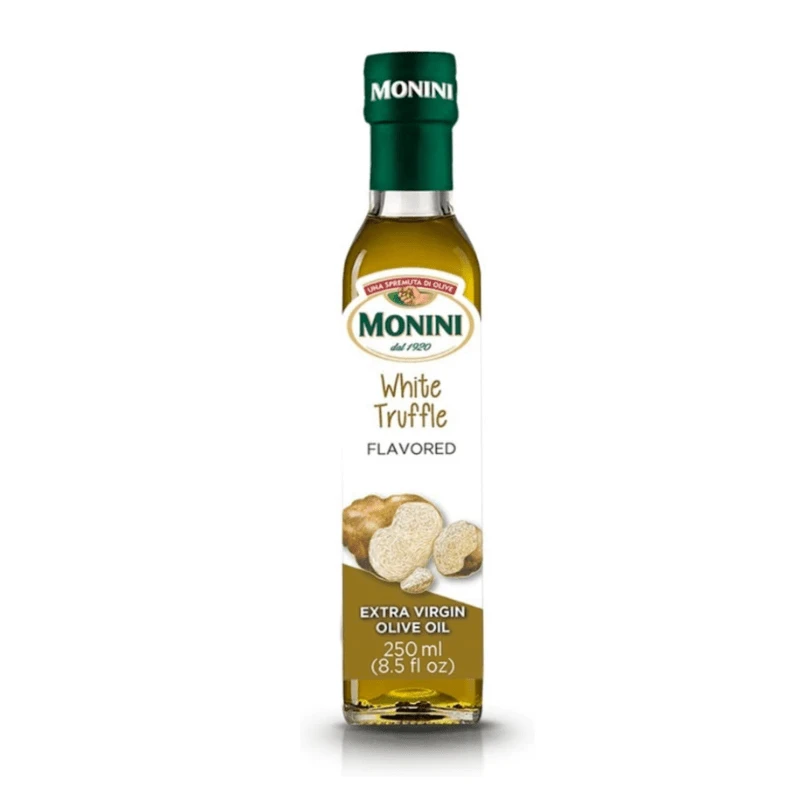 Monini Organic White Truffle Flavored Extra Virgin Olive Oil, 8.45 Oz