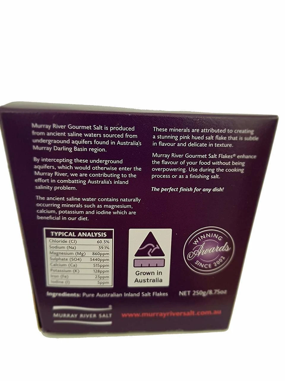 Murray River Pink Salt Flakes Chefs Box - 8.75 Oz - Image 2