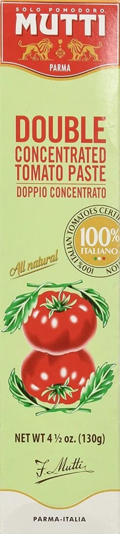Mutti Tomato Paste Double Concentrato, 4.5 Oz