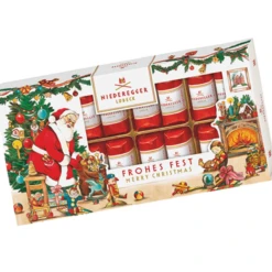 [Best Before: 07/14/24] Niederegger Classic Marzipan Christmas Edition Gift Box, 7 Oz