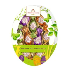 Niederegger Egg Assortments With Liqueur Gift Box, 5.3 Oz