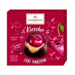 [Best Before: 07/18/24] Niederegger Marzipan Cherry Pralines, 3.8 Oz