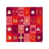 Niederregger Red Glamour Mini Advent Calendar, 5.9 Oz