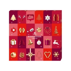 Niederregger Red Glamour Mini Advent Calendar, 5.9 Oz