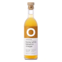 O California Honey White Balsamic Vinegar, 10.1 Oz