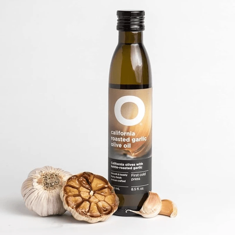 O California Roasted Garlic Olive Oil, 8.5 Oz - Image 2