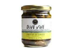 Ritrovo Selections Olive Vive Taggiasca Olives With Citrus, 6 Oz (170g)