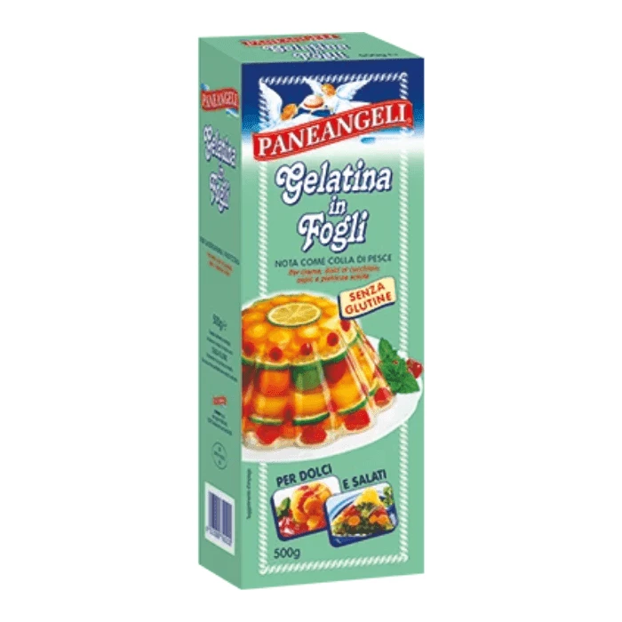 Paneangeli Gelatina In Fogli, 17.6 Oz