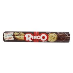 Pavesi Ringo Chocolate Filled Biscuits Tube, 5.8 Oz (165 G)