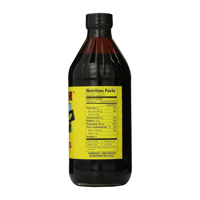 Plantation Blackstrap Unsulphured Molasses, 15 Oz - Image 2