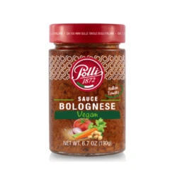 [Best Before: 07/2024] Polli Vegan Bolognese Sauce, 6.7 Oz
