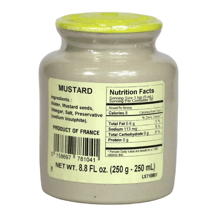 Pommery Moutarde Du Lion Extra Strong Dijon, 8.8 Oz - Image 2