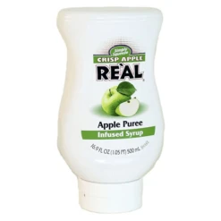 Real Reàl Crisp Apple Puree Infused Syrup, 16.9 Oz