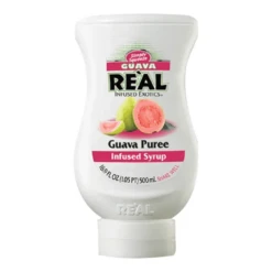 Real Reàl Guava Puree Infused Syrup, 16.9 Oz