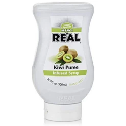 Real Reàl Kiwi Puree Infused Syrup, 16.9 Oz