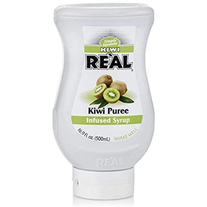 Real Reàl Kiwi Puree Infused Syrup, 16.9 Oz