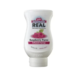 Real Reàl Raspberry Puree Infused Syrup, 16.9 Oz