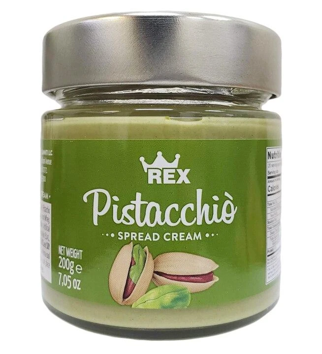Rex Pistacchio Cream Spread, 7 Oz