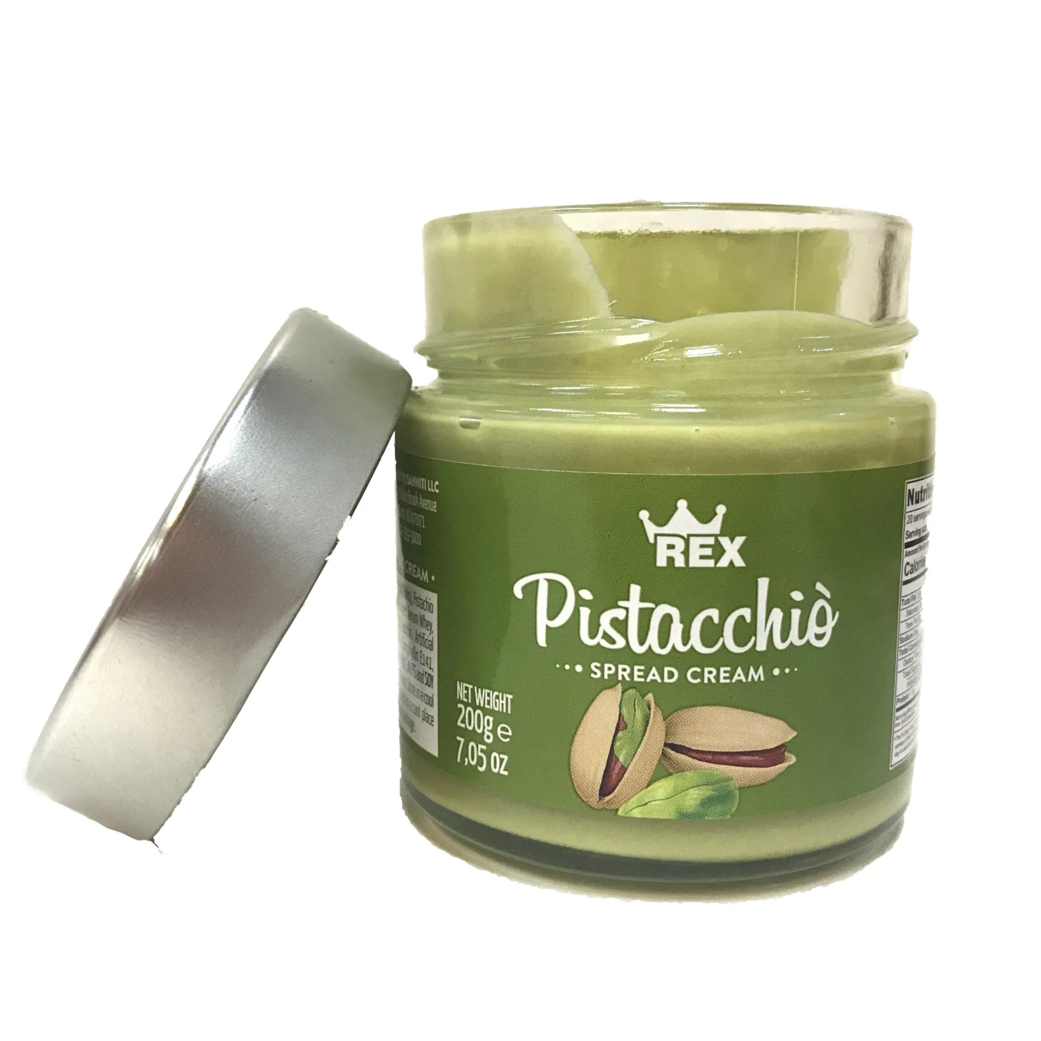 Rex Pistacchio Cream Spread, 7 Oz - Image 2