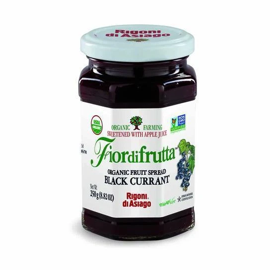 Rigoni Di Asiago Black Currant Fruit Spread - 8.8 Oz