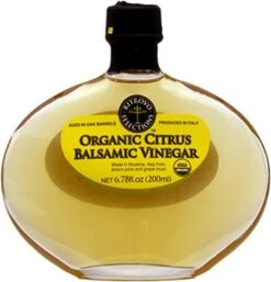 Ritrovo Selection Organic Citrus Balsamic Vinegar, 6.78 Oz (200ml)