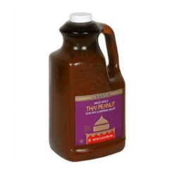 [Best Before: 07/10/24] San-J Thai Peanut Marinade And Dipping Sauce, 64 Oz