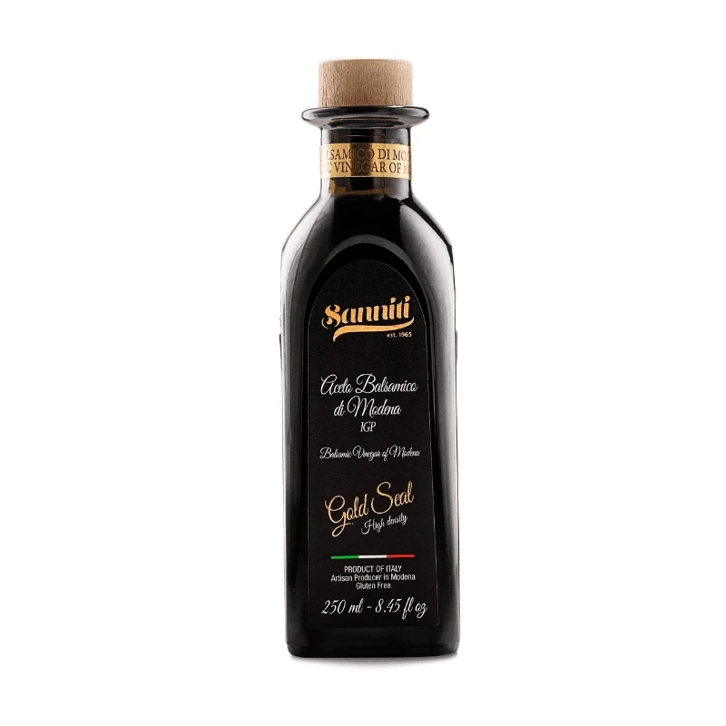 Sanniti Gold Seal Balsamic Vinegar Of Modena IGP, 8.45 Oz - Image 2