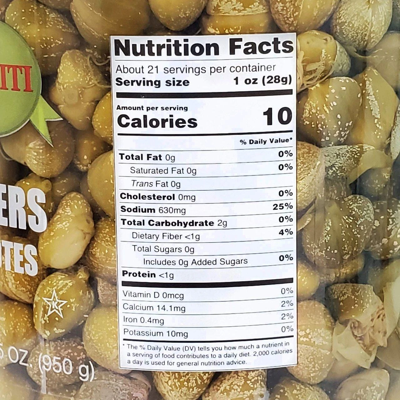 Capers Capotes In Vinegar And Salt Brine, 33.5 Oz - Image 3