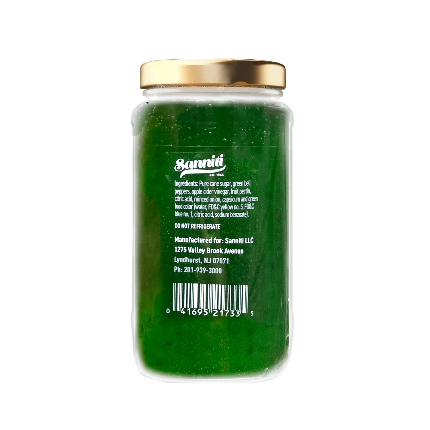 Sanniti Green Pepper Jelly, 10.5 Oz - Image 3