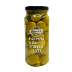 Sanniti Jalapeno & Garlic Stuffed Olives,16 Oz