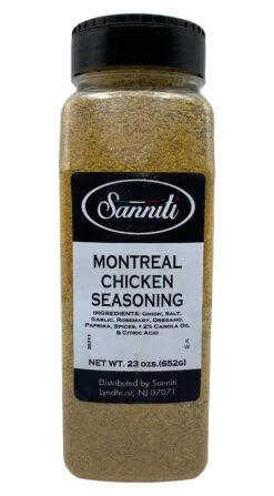 [Best Before: 12/31/24] Sanniti Montreal Chicken Seasoning, 23 Oz (652 G)