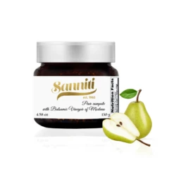 Sanniti Pear Compote With Balsamic Vinegar, 4.58 Oz