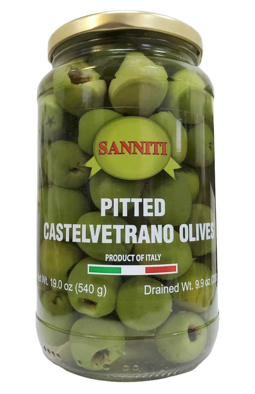 Sanniti Pitted Castelvetrano Olives Jar, 19 Oz - Image 4