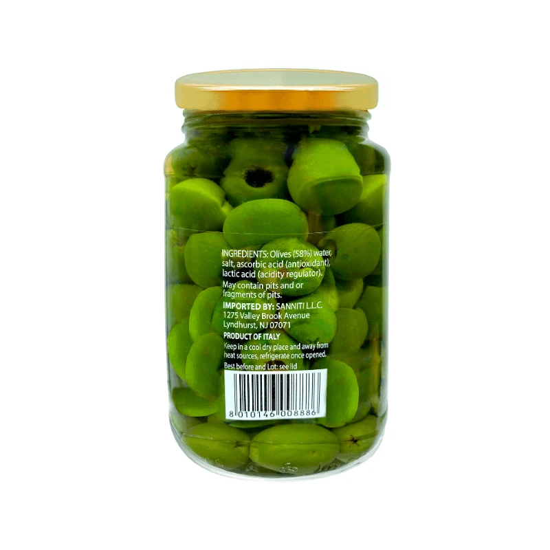 Sanniti Pitted Castelvetrano Olives Jar, 19 Oz - Image 3