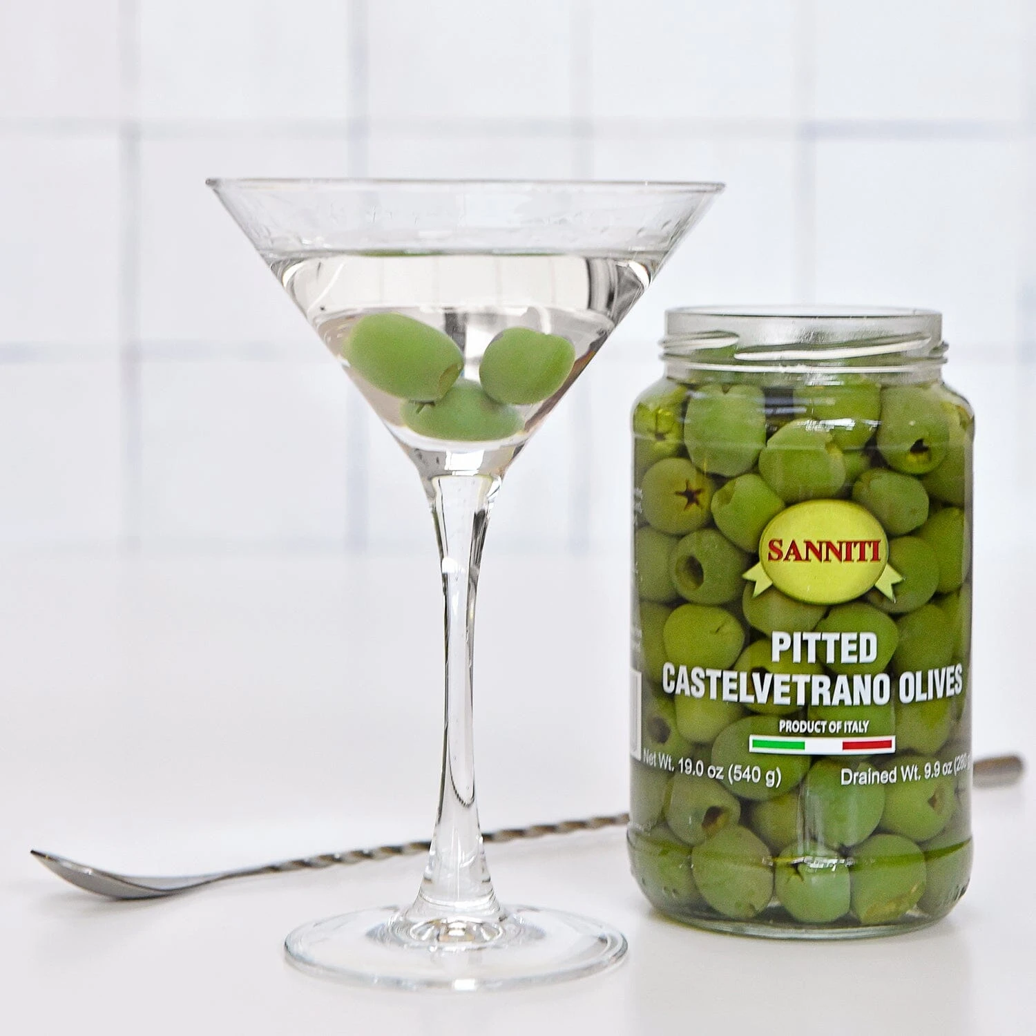 Sanniti Pitted Castelvetrano Olives Jar, 19 Oz - Image 5