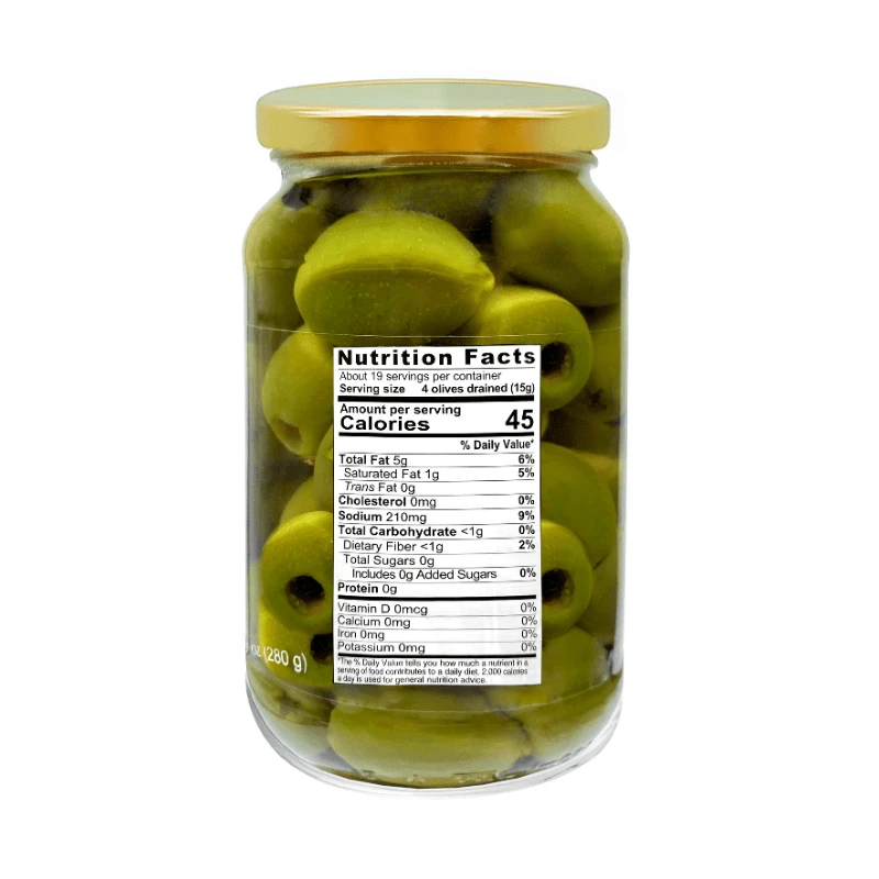 Sanniti Pitted Green Cerignola Olives, 19 Oz - Image 2