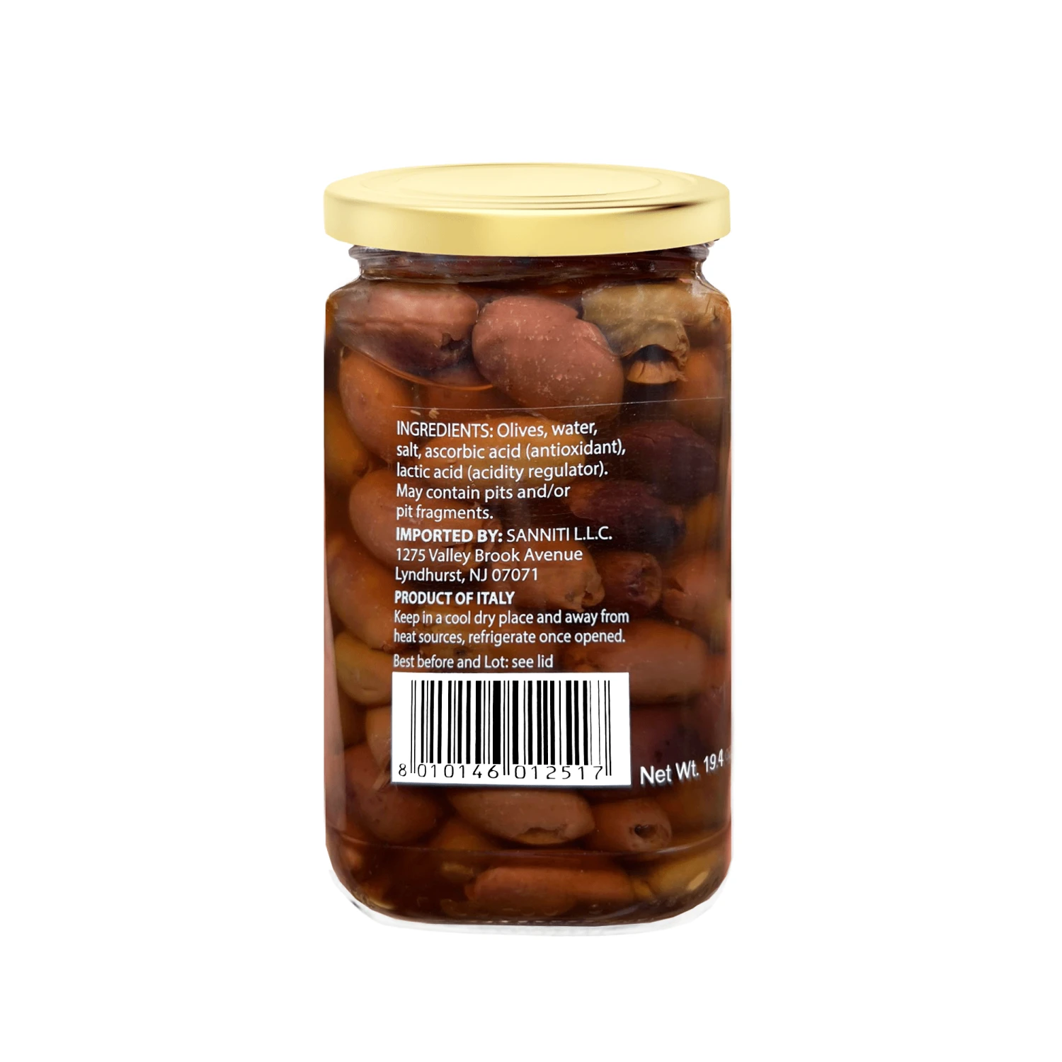 Sanniti Pitted Kalamata Olives, 19.4 Oz (550 G) - Image 3