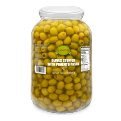 Sanniti Stuffed Manzanilla Olives, 1 Galon