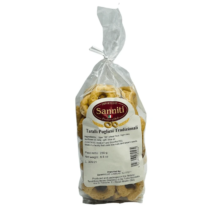 Sanniti Taralli Casarecci Tradizionale, 8.8 Oz - Image 2