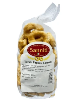 Sanniti Taralli Casarecci Tradizionale, 8.8 Oz