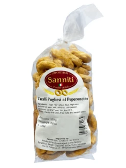 Sanniti Taralli Pugliesi Al Peperoncino, 8.8 Oz
